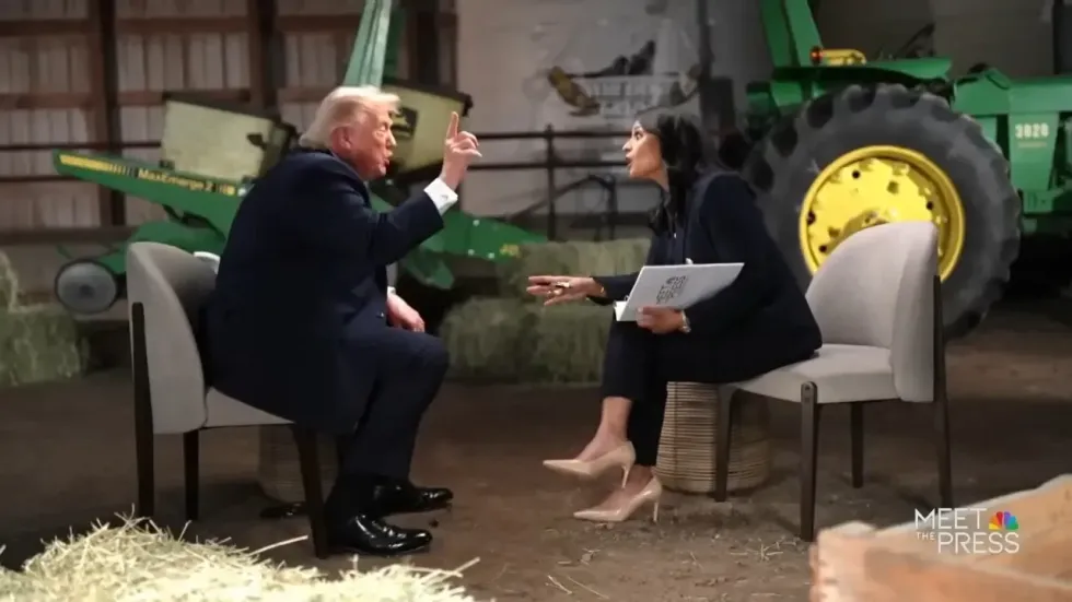 Trump ndërpret papritur intervistën televizive