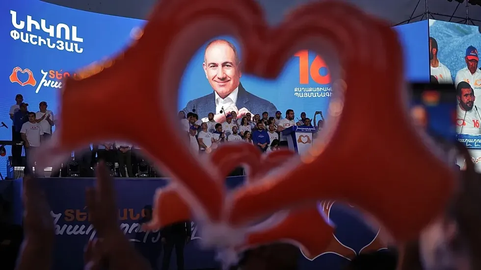 Zgjedhjet në Armeni, Pashinyan shënon fitore historike