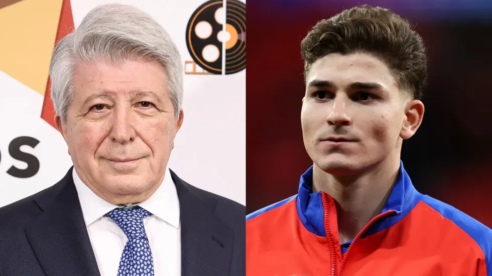 Presidenti i Atleticos me mesazh të qartë për Barcelonën dhe Real Madridin pas ofertave për Alvarez