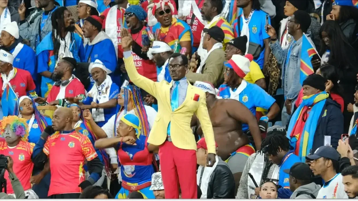 Pse tifozi viral i RD Kongos, Lumumba nuk ishte në tribuna për ndeshjen hapëse të Kupës së Botës kundër Portugalisë? Pse tifozi viral i RD Kongos, Lumumba nuk ishte në tribuna për ndeshjen hapëse të Kupës së Botës kundër Portugalisë?