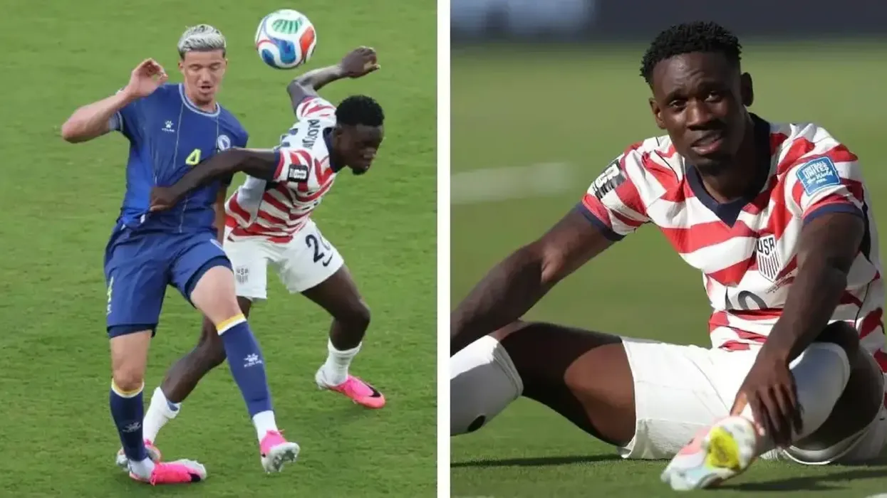 ESPN: Kartoni i kuq i Balogun është i diskutueshëm, vendimi mund t'i kushtojë SHBA-së ESPN: Kartoni i kuq i Balogun është i diskutueshëm, vendimi mund t'i kushtojë SHBA-së