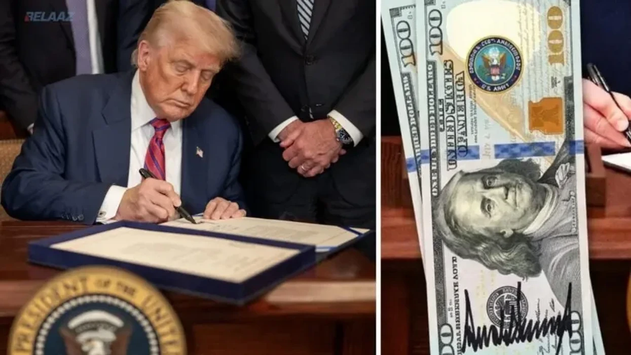 Nënshkrimi i Trumpit shfaqet në kartëmonedhën 100 dollarëshe të SHBA-së