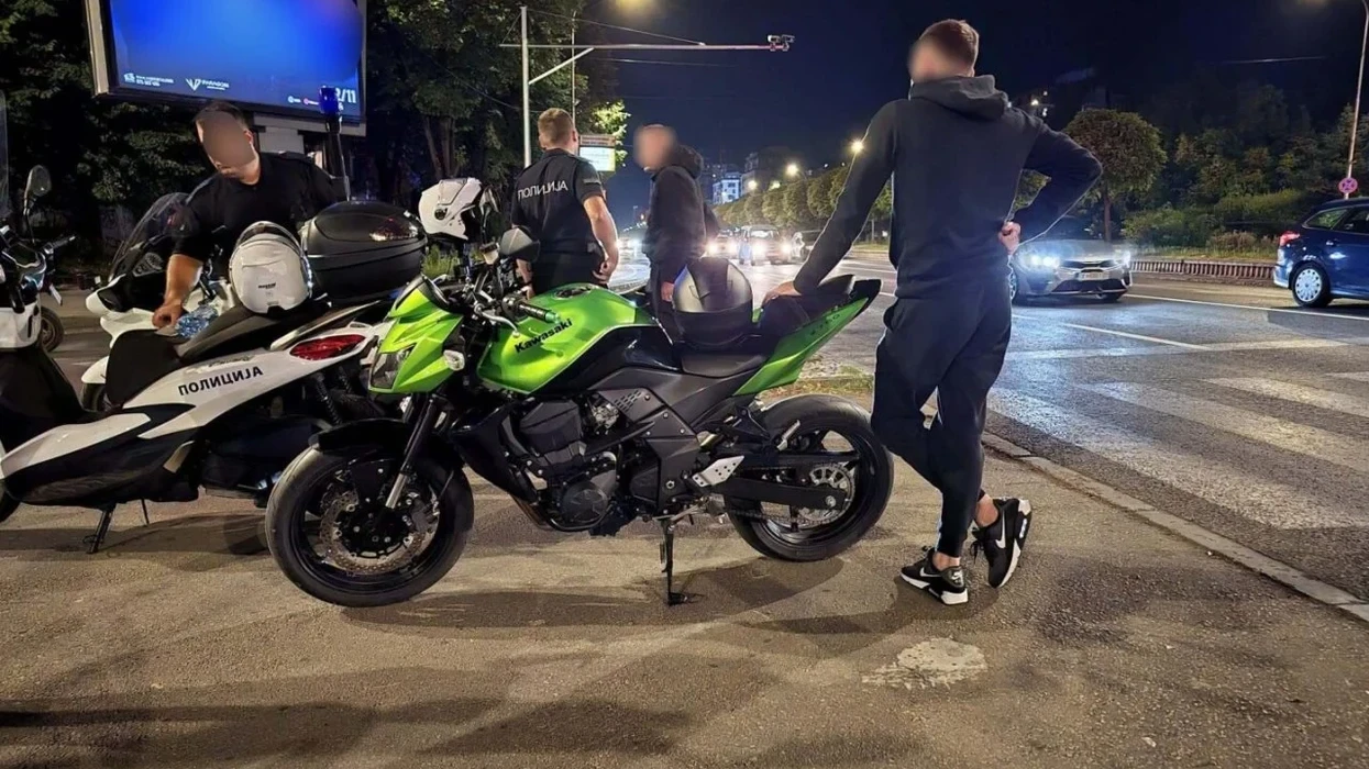 MPB: Janë sanksionuar 35 motoçiklistë, nuk ishin pajisur me helmeta mbrojtëse