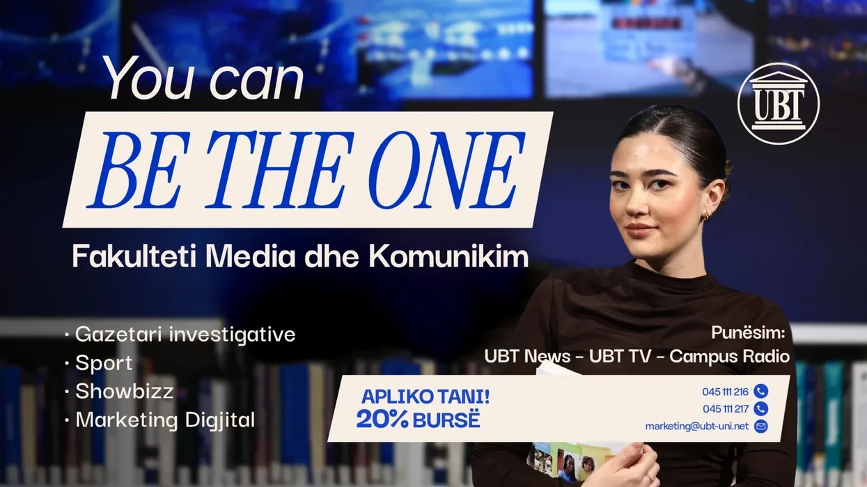 Fakulteti Media dhe Komunikim në UBT lanson platformën “BE THE ONE”