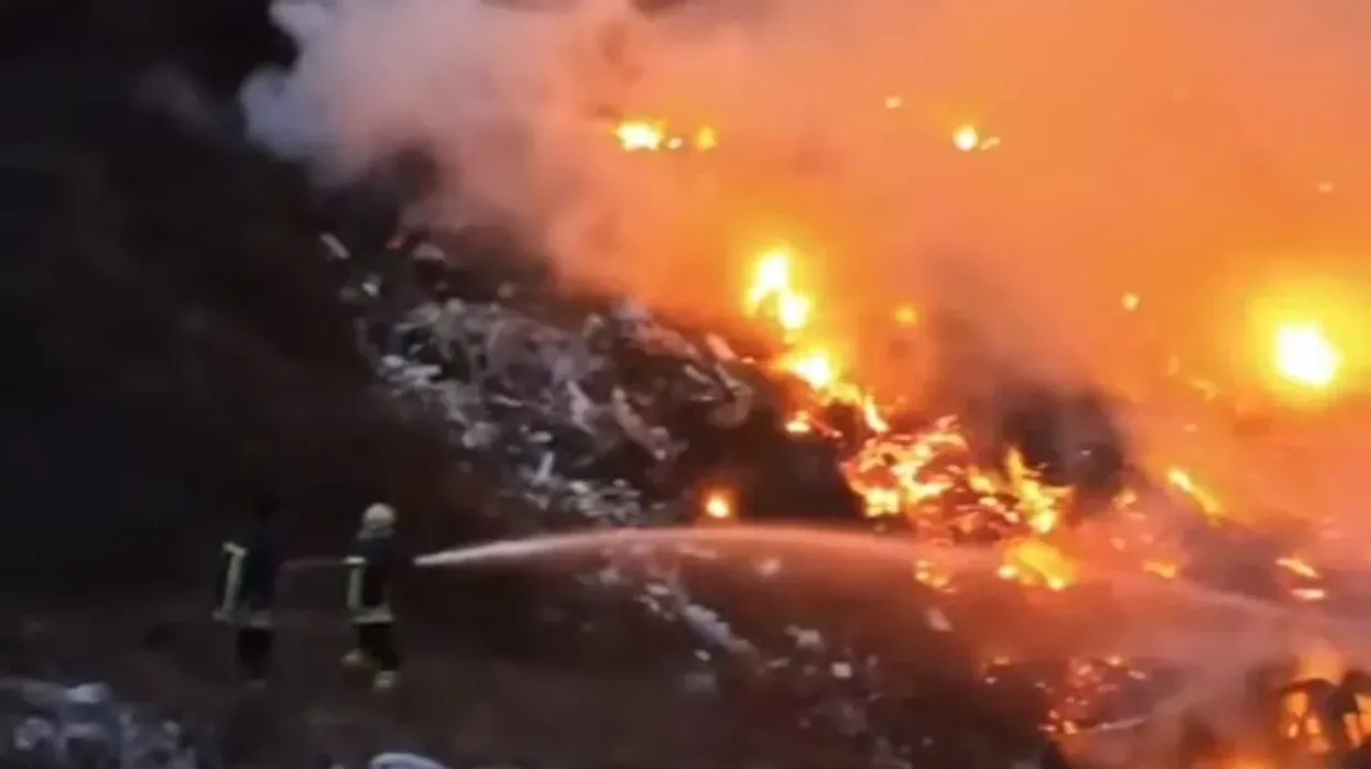Zjarr në parkun pyjor “Gazi Babë” Zjarr në parkun pyjor “Gazi Babë”