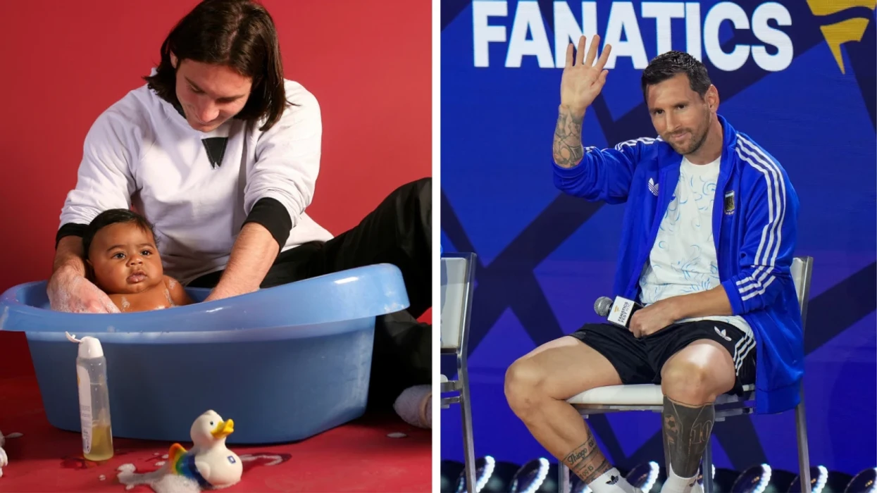 Lionel Messi reagon ndaj fotos virale të vitit 2007 me Lamine Yamalin para finales së Kupës së Botës
