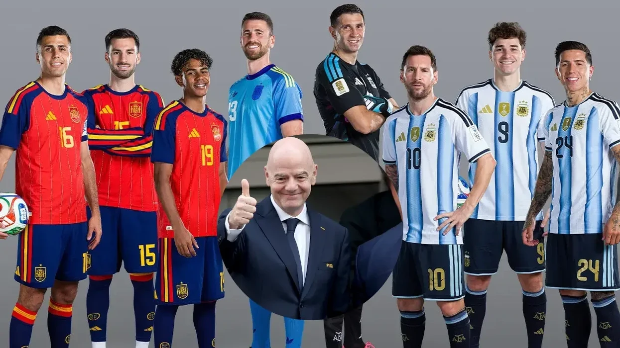 Presidenti i FIFA-s flet me entuziazëm për finalen Spanjë-Argjentinë