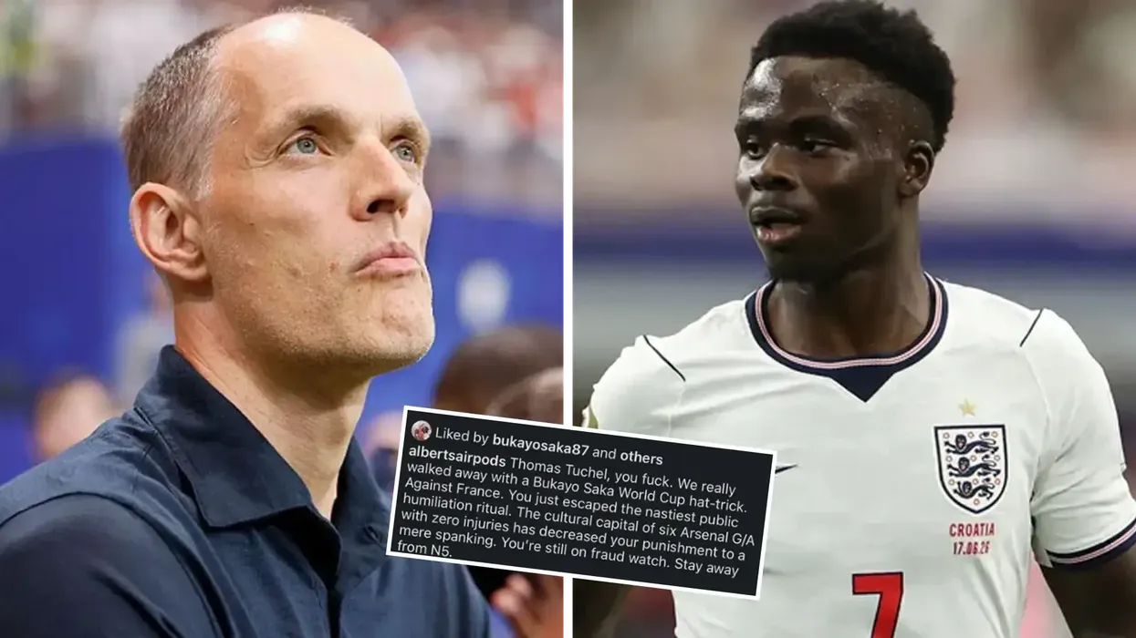 Saka shkëlqeu me hat-trick, por një pëlqim në rrjetet sociale pas ndeshjes me Francën bëri bujë Saka shkëlqeu me hat-trick, por një pëlqim në rrjetet sociale pas ndeshjes me Francën bëri bujë