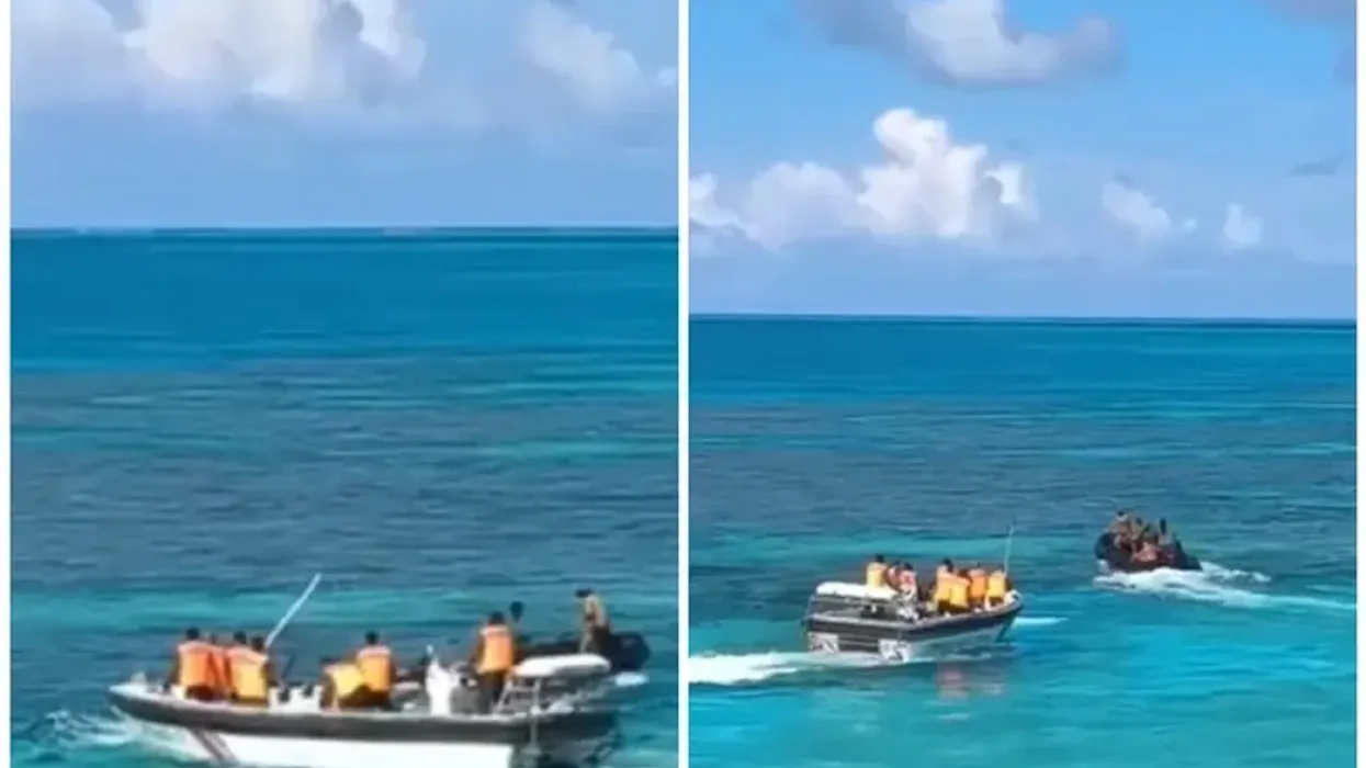 Pamje që tregojnë konfrontimin midis anijeve të marinës kineze dhe filipinase Pamje që tregojnë konfrontimin midis anijeve të marinës kineze dhe filipinase
