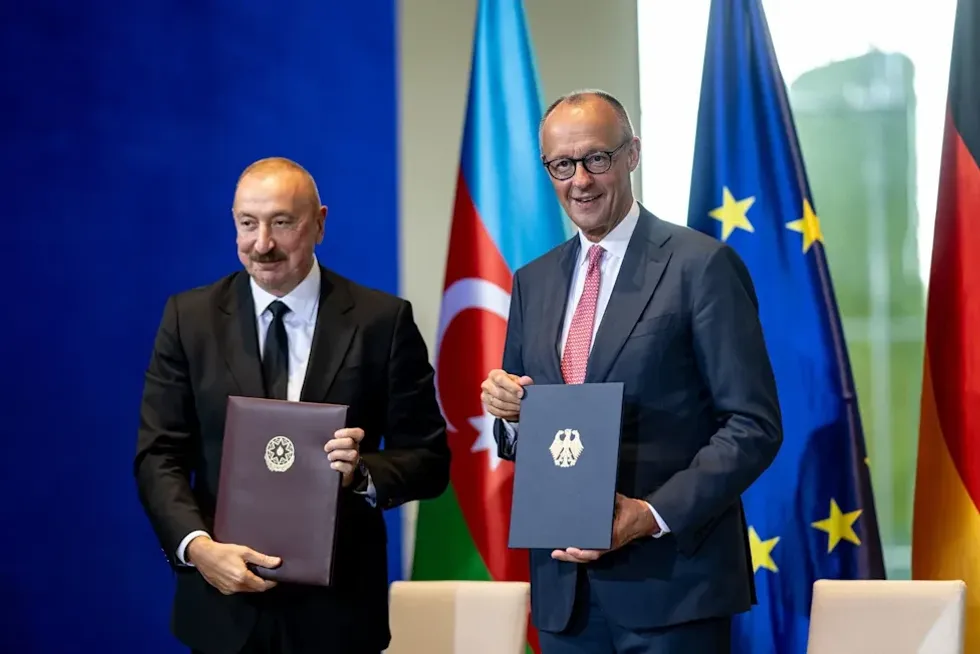 Azerbaijan supplies gas to Germany
