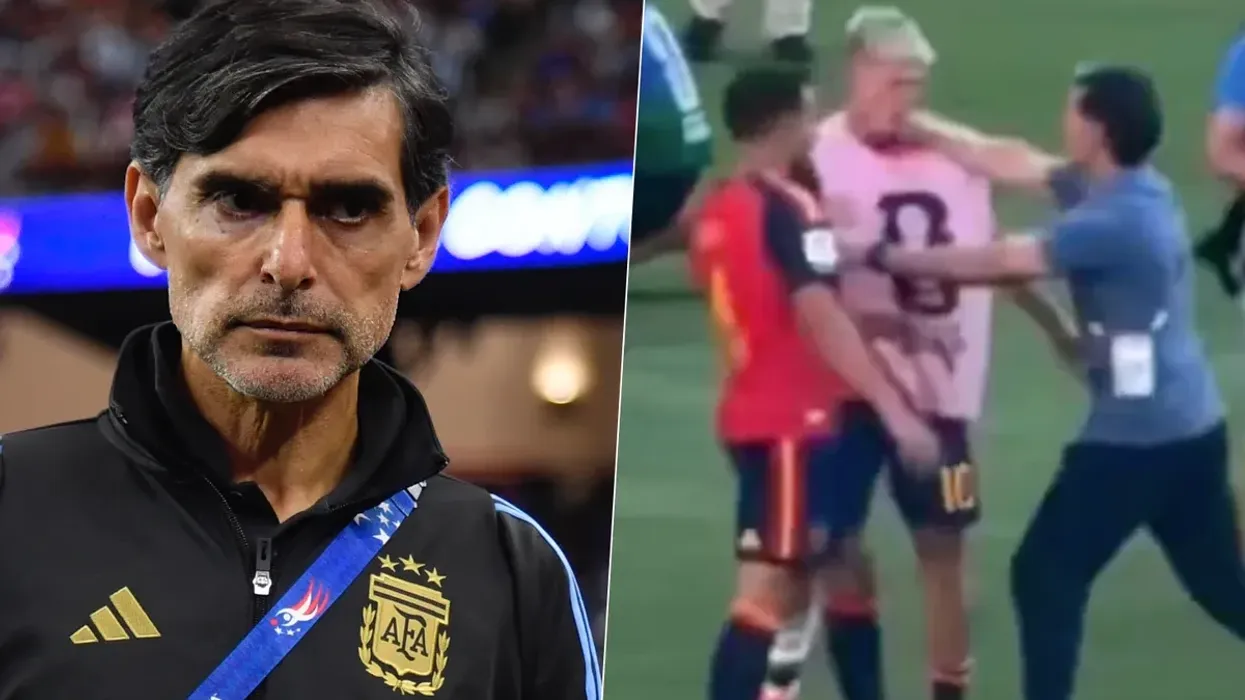 Dani Olmo sulmon legjendën e Argjentinës pas grushtit që mori në finalen e Kupës së Botës Dani Olmo sulmon legjendën e Argjentinës pas grushtit që mori në finalen e Kupës së Botës