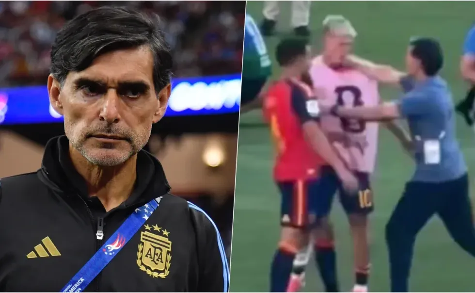 Dani Olmo sulmon legjendën e Argjentinës pas grushtit që mori në finalen e Kupës së Botës
