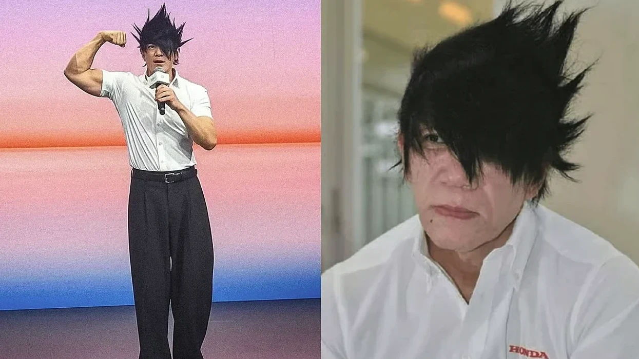 Inxhinieri i Hondas bëhet viral me flokët si Goku