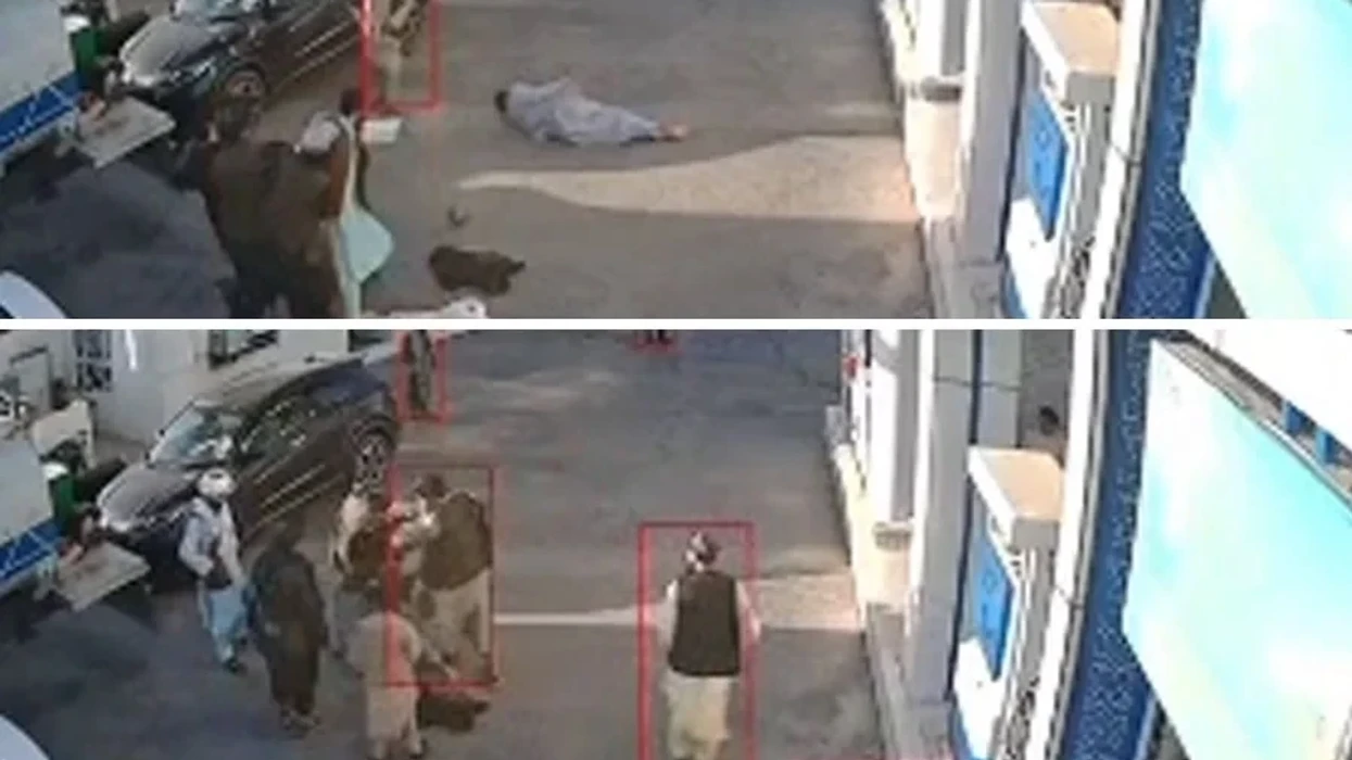 Policia talebane i lidh duart pas shpine një burri, e rrah dhe e qëllon për vdekje në një ekzekutim në rrugë i kapur nga kamerat