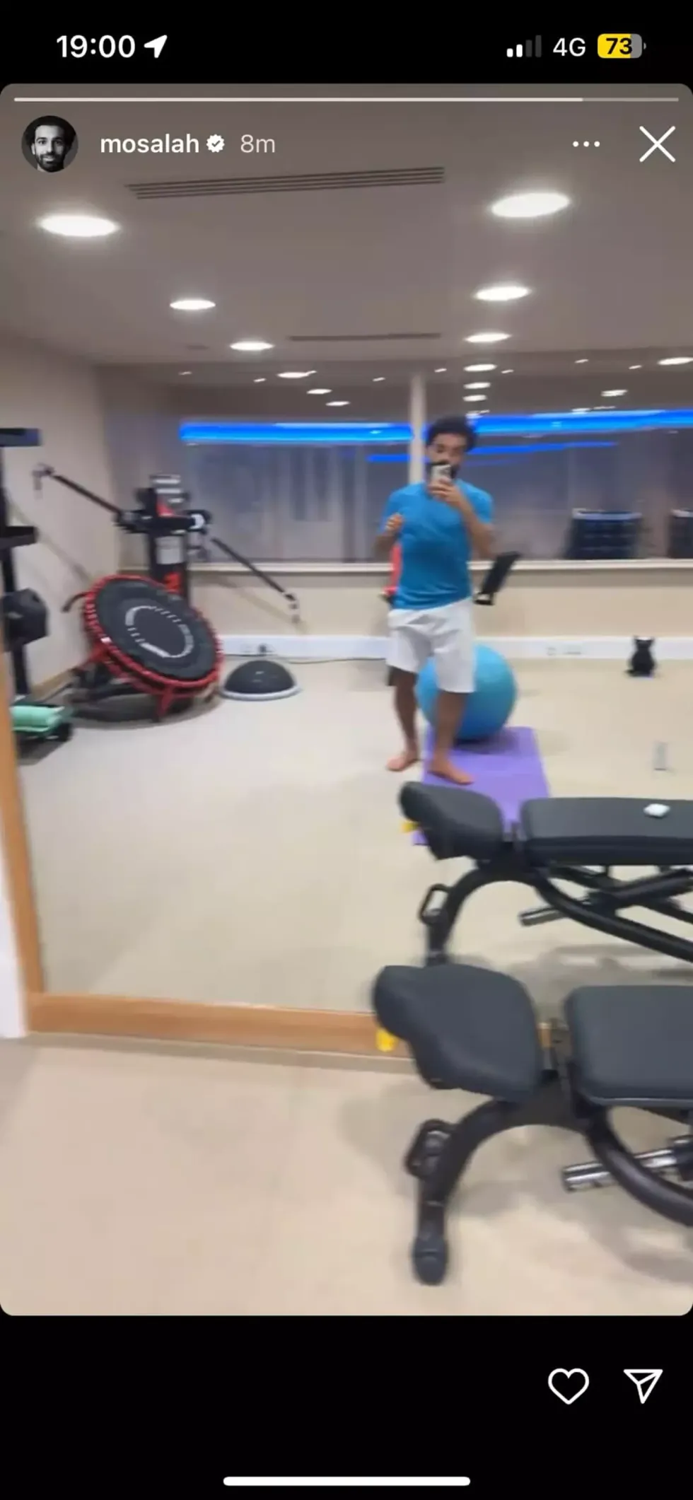 Imazhi: Instagram/Mohamed Salah