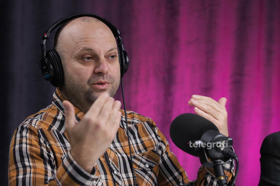 Imer Mushkolaj podcast interviste foto Ridvan Slivova 7