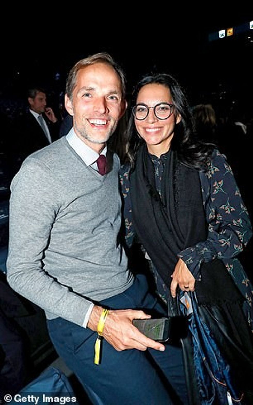 In April Tuchel (L) and his now ex-wife Sissi (R) announced they would be getting a divorce