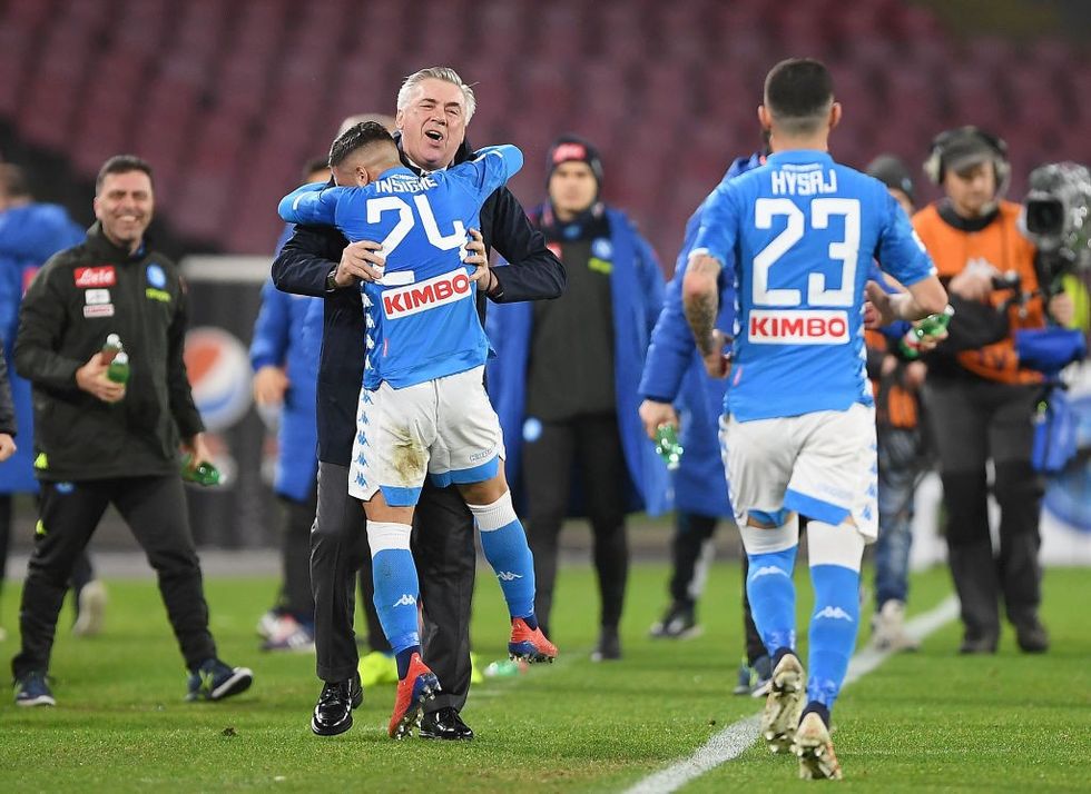 Insigne Ancelotti Hysaj
