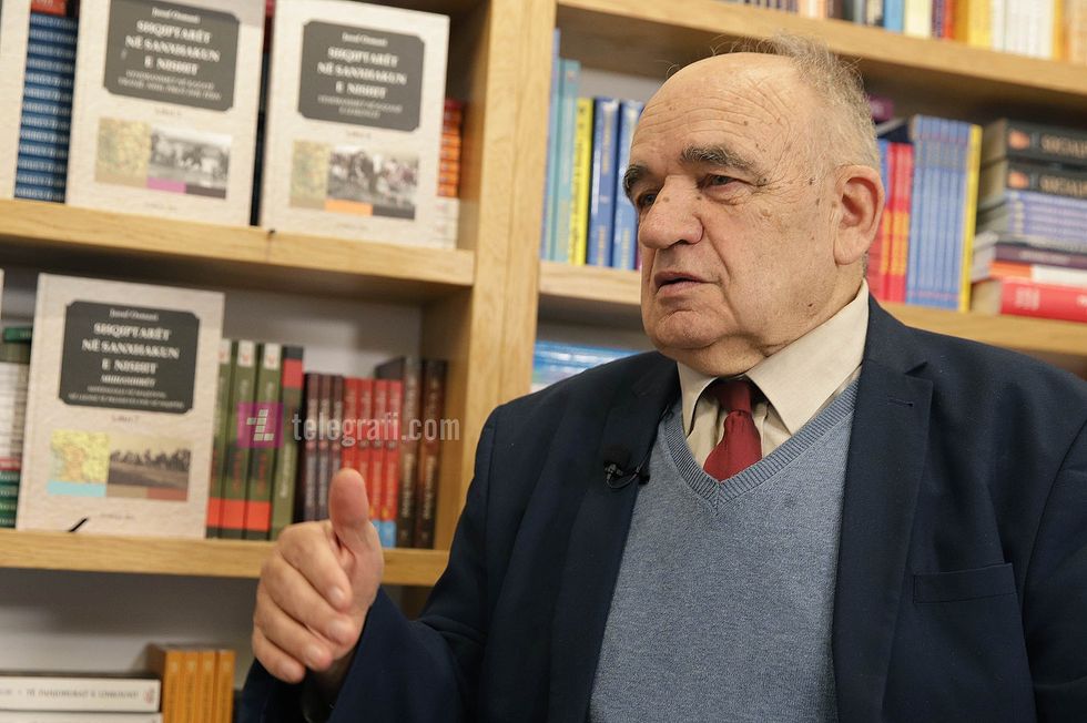 Interviste Jusuf Osmani Shqiptaret ne Sanxhakun e Nishit foto Ridvan Slivova 7