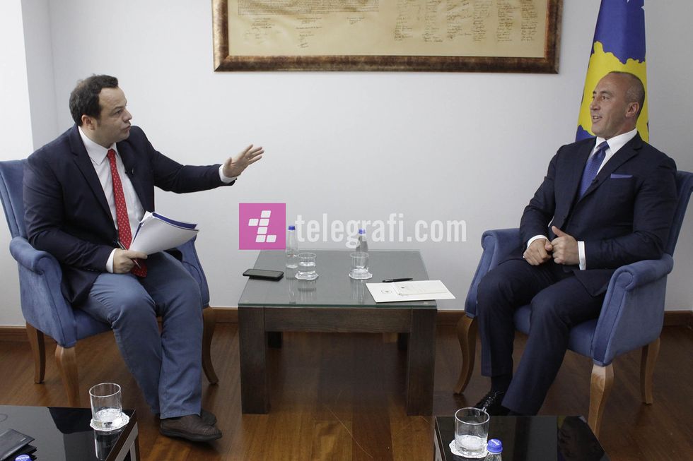 interviste me Ramush Haradinaj 19 shtator foto Ridvan Slivova 1