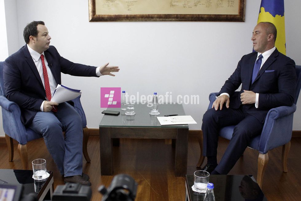 interviste me Ramush Haradinaj 19 shtator foto Ridvan Slivova 2