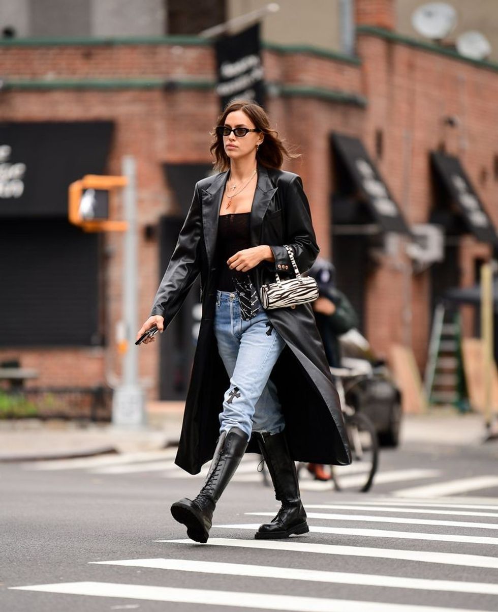 irina shayk seen on the streets of west village on november news photo 1605199419