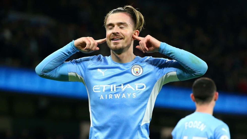 Jack Grealish Manchester City 2021 22