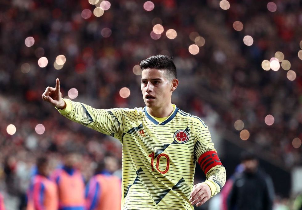 James Rodriguez Kolumbia