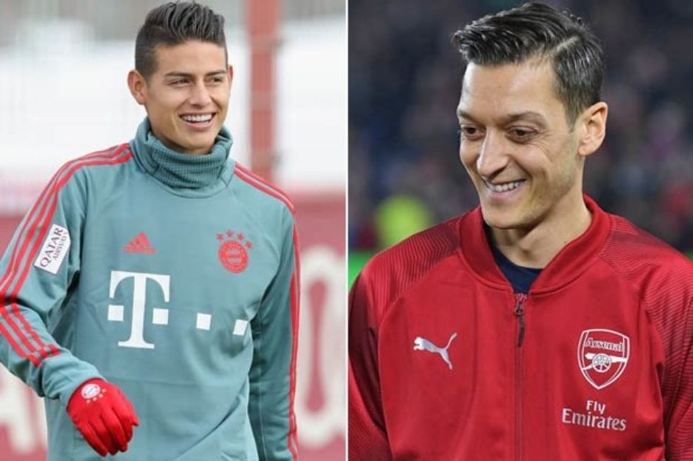 James Rodriguez to Arsenal