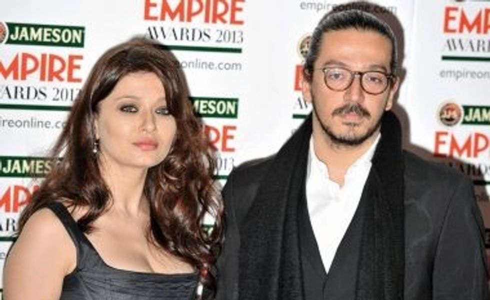 Jameson Empire Film Awards held at Grosvenor House - Arrivals Featuring: Tolga Karacelik,Nurgul Yesilcay Where: London, United Kingdom When: 24 Mar 2013 Credit: Daniel Deme/WENN.com