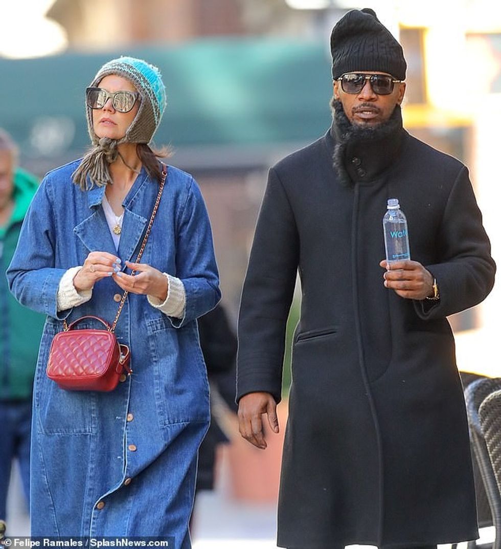 Jamie Foxx dhe Katie Holmes1