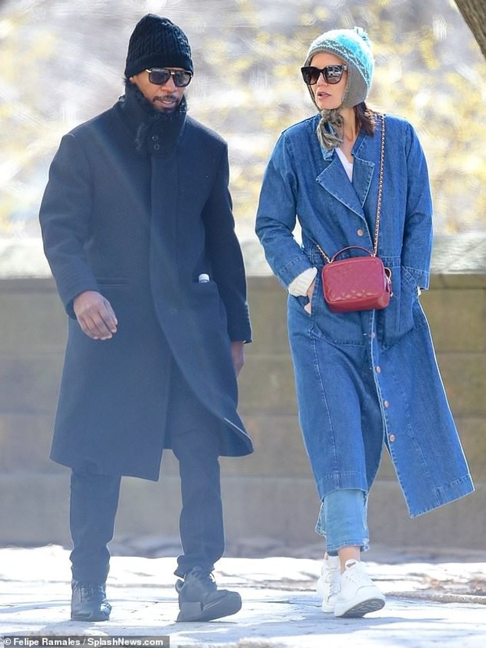 Jamie Foxx dhe Katie Holmes2