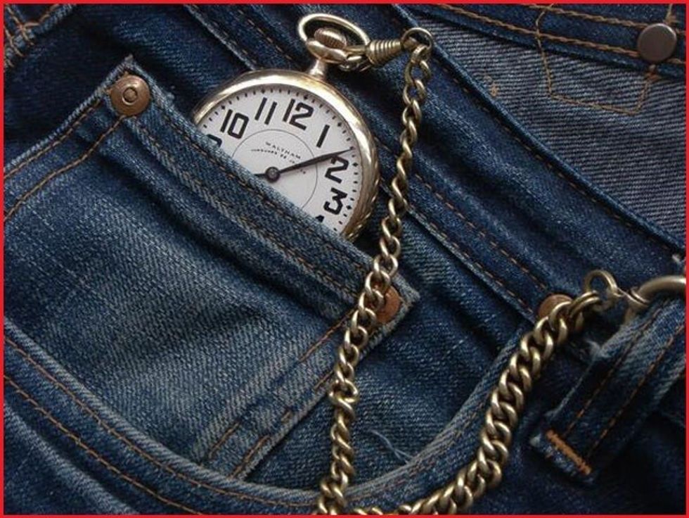 jeans watch pocket