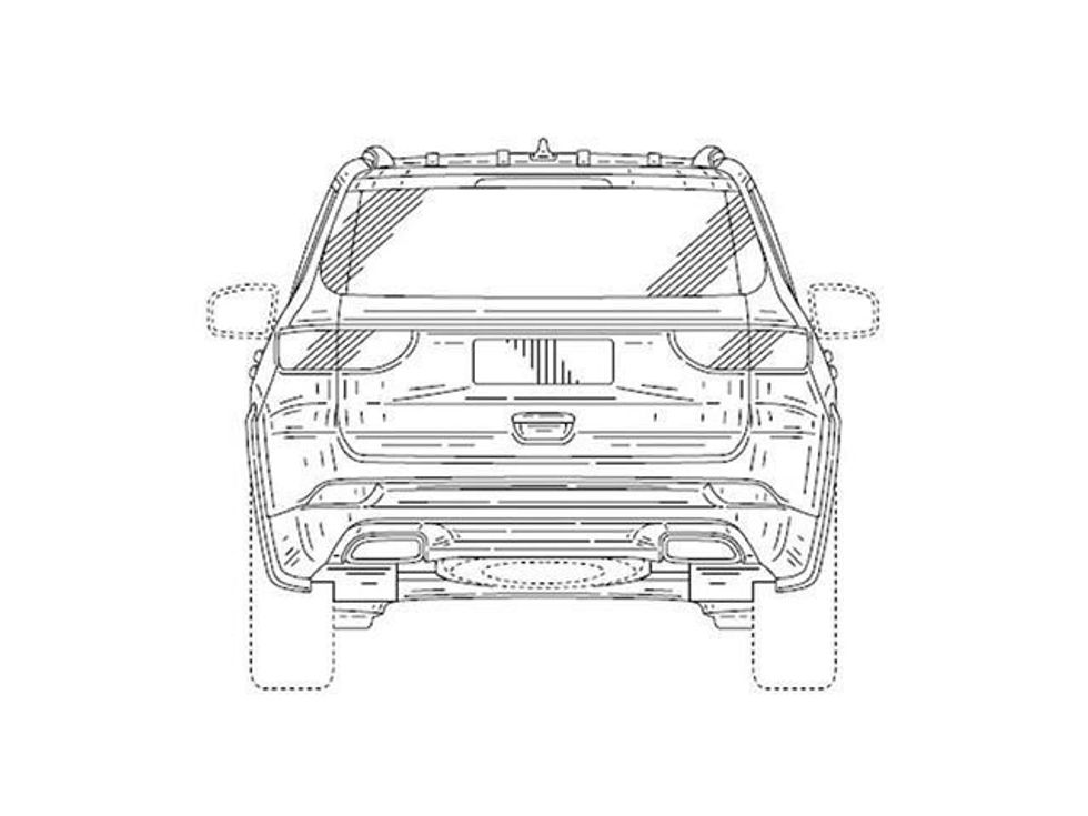 Jeep patenton veturën me tre radhë të ulëseve foto 5