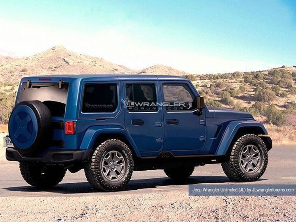 Jeep Wrengler tërësisht i ri do te hyje ne prodhim pas dy vitesh foto 3