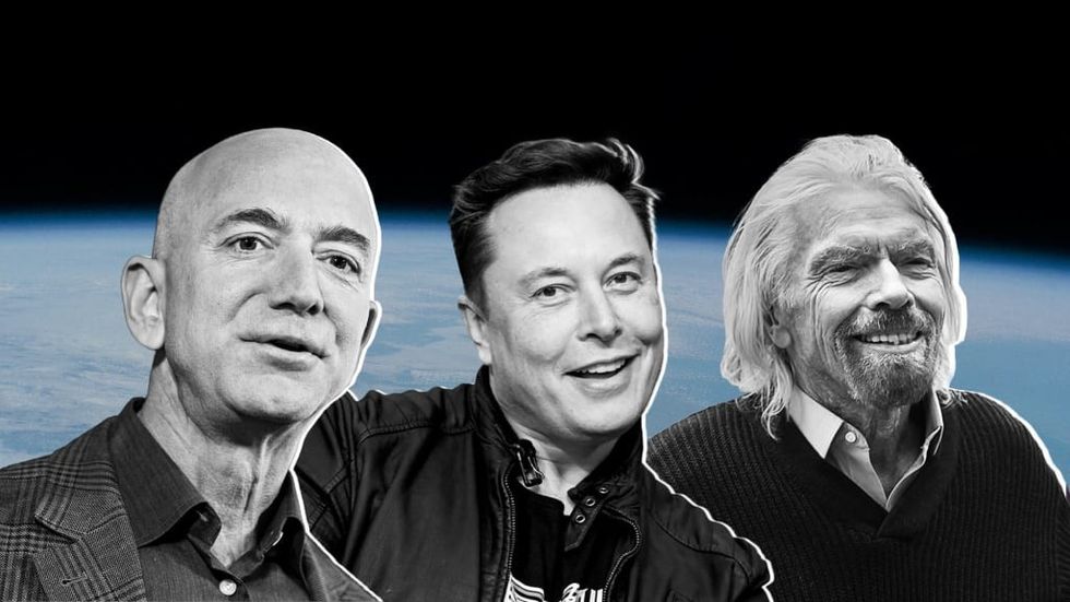 Jeff Bezos Richard Branson and Elon Musk Heres the Real