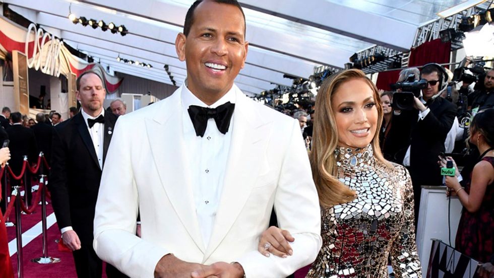 Jennifer Lopez Alex Rodriguez Oscars