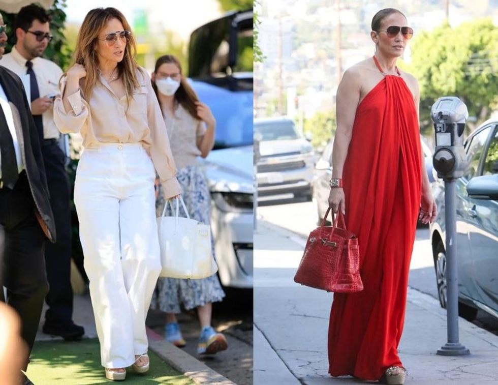 Jennifer Lopez dhe canta klasike Hermes