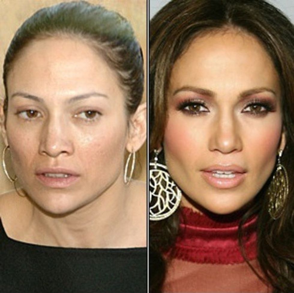 jennifer lopez nomakeup