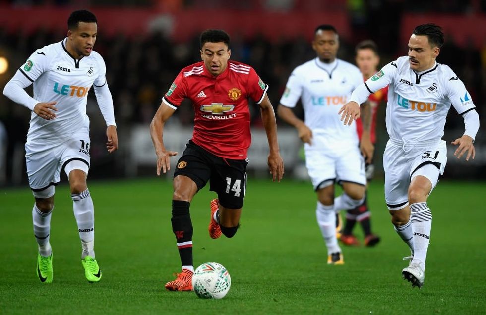 JesseLingard swansea 2