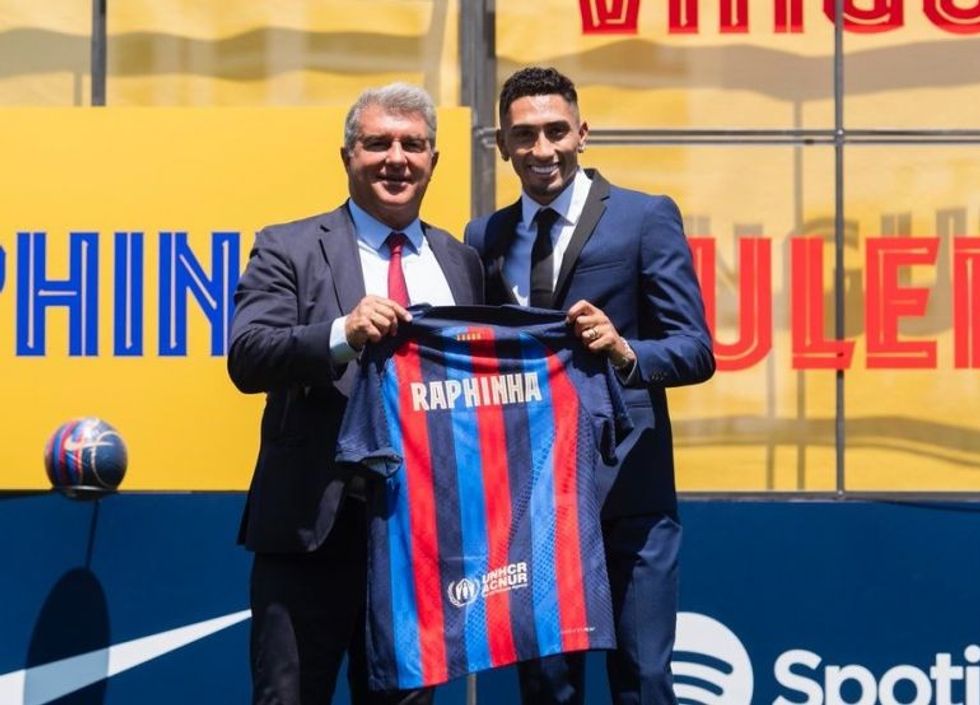 Joan Laporta and Rapinha 1
