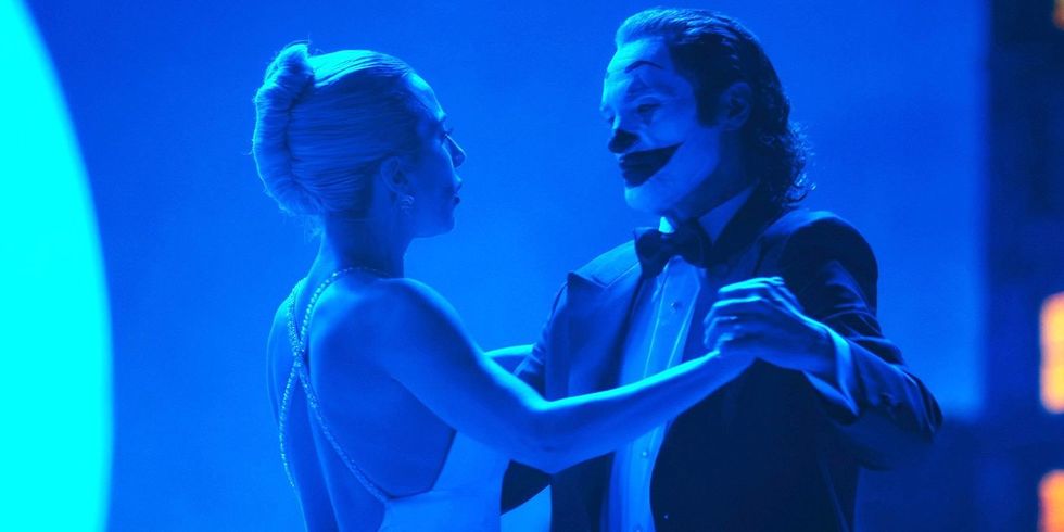 Joaquin Phoenic and Lady Gaga in Joker: Folie a Deux