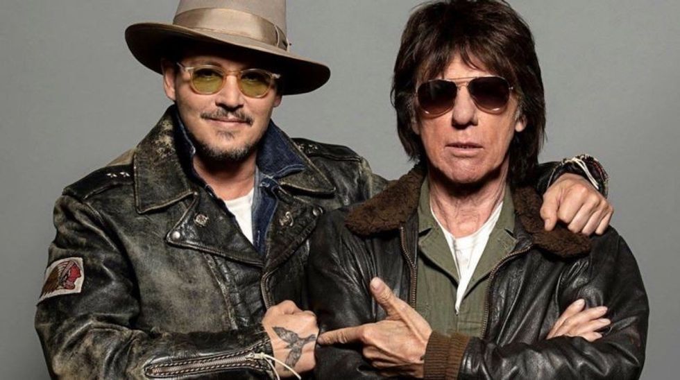 johnny depp jeff beck isolation