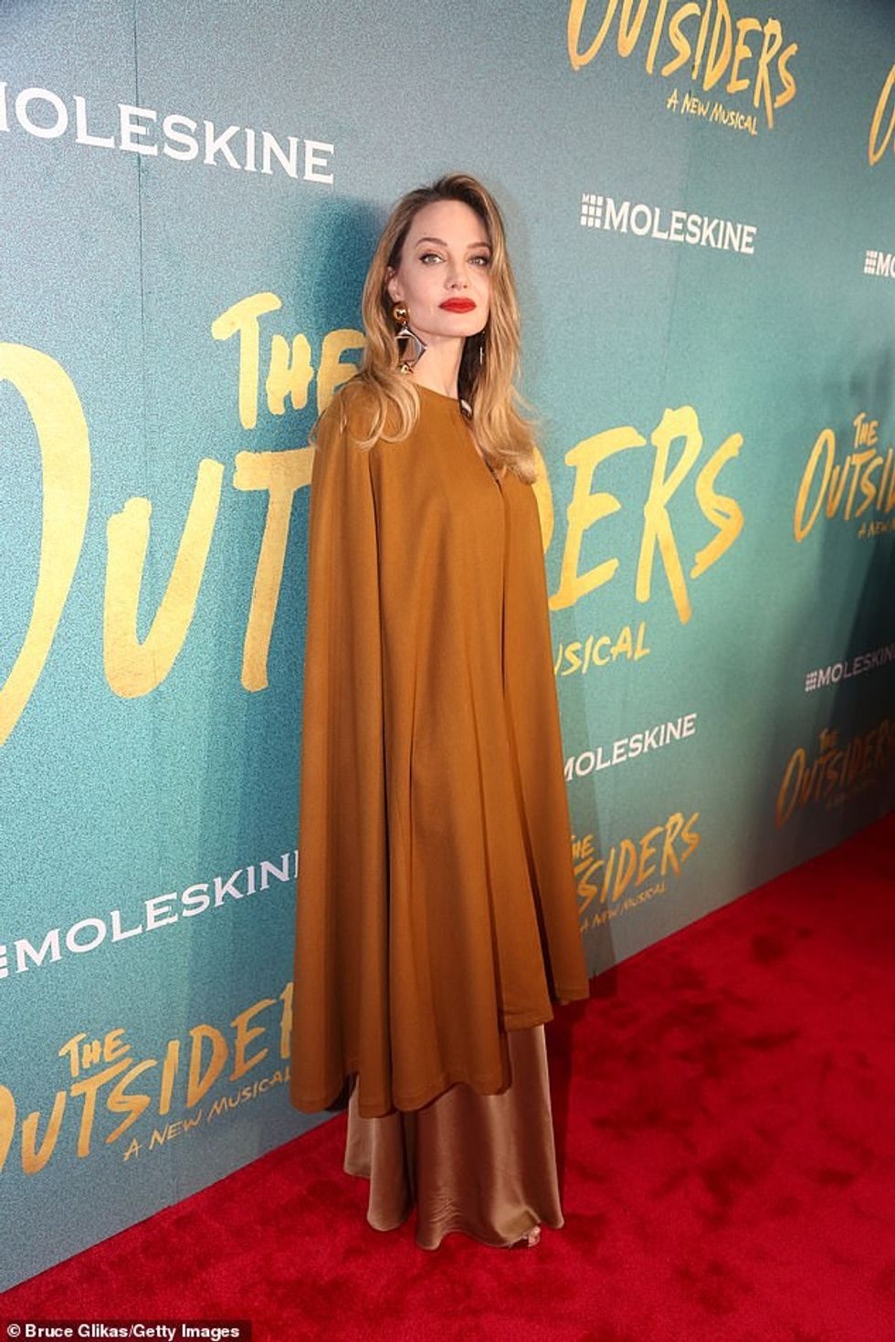 Jolie pictured in April 2024