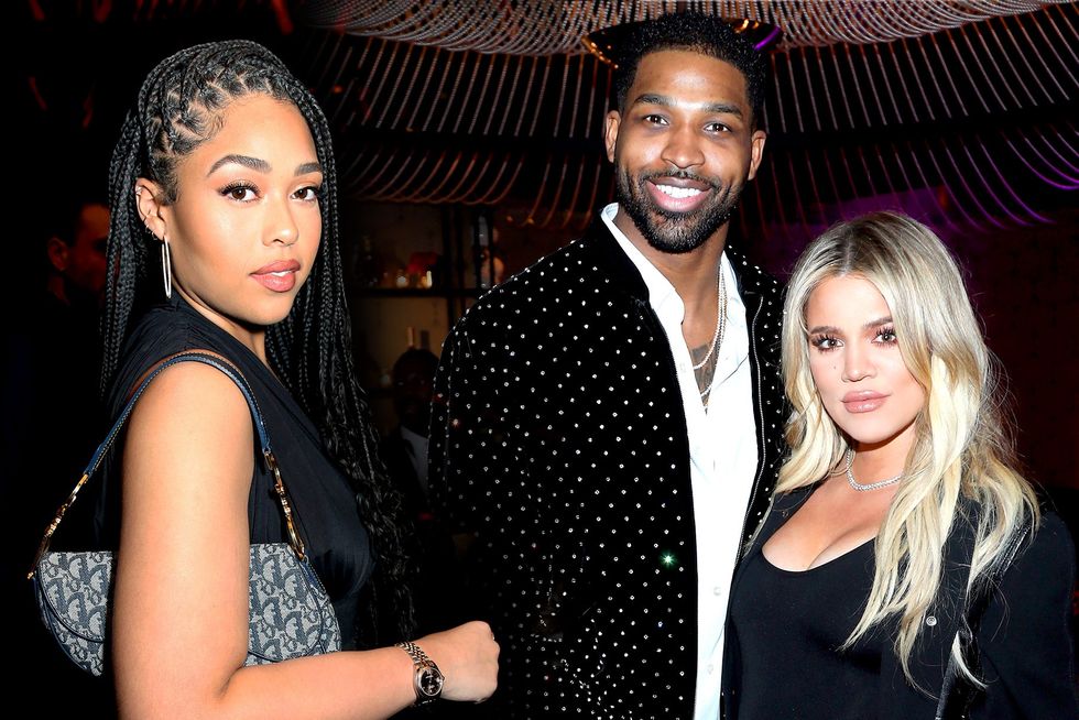 jordyn woods khloe kardashian tristan