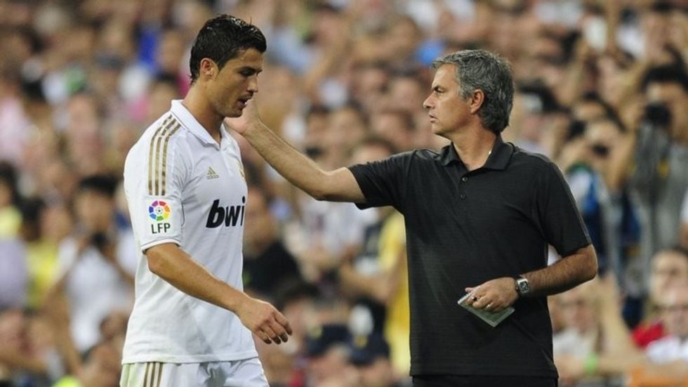 jose mourinho cristiano ronaldo 3982033