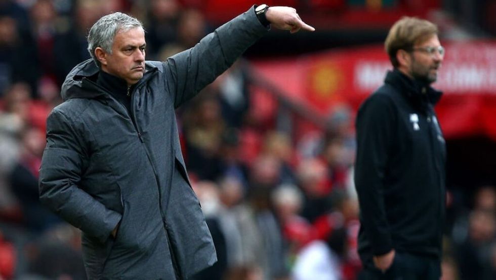 jose mourinho jurgen klopp 2018