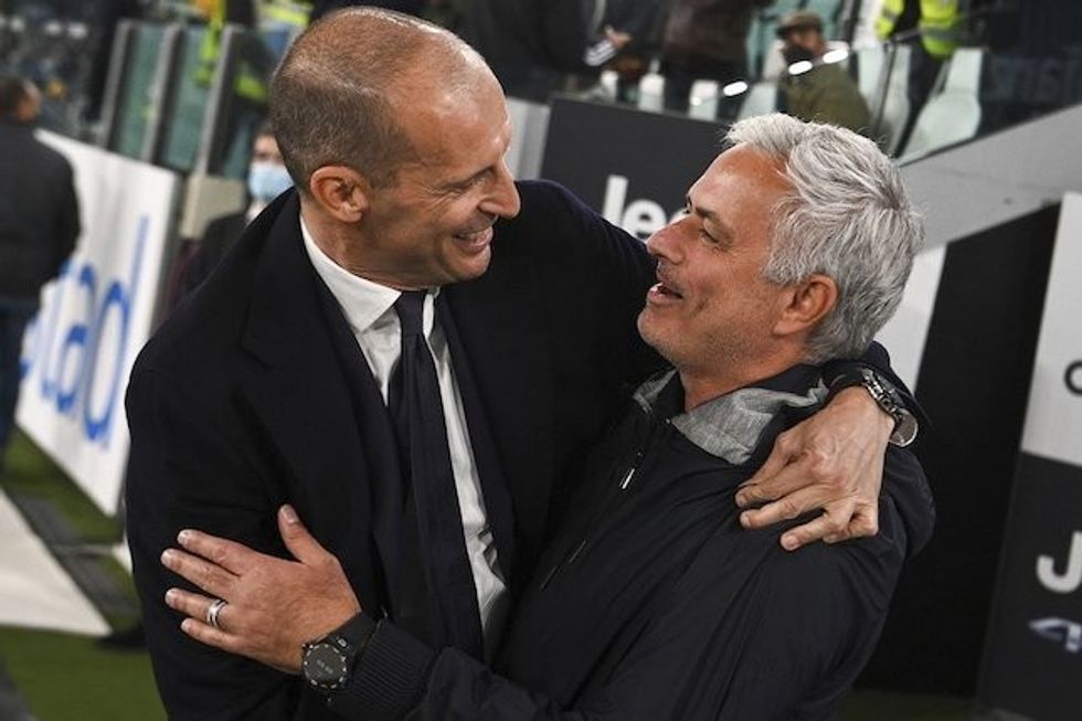 jose mourinho max Allegri