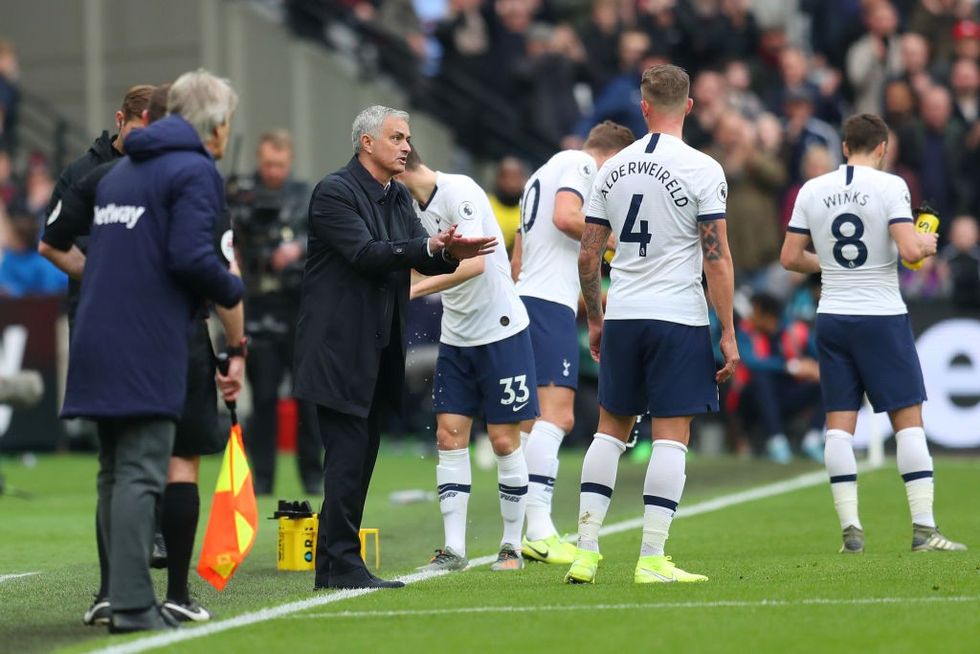 JoseMourinhoTottenham 2