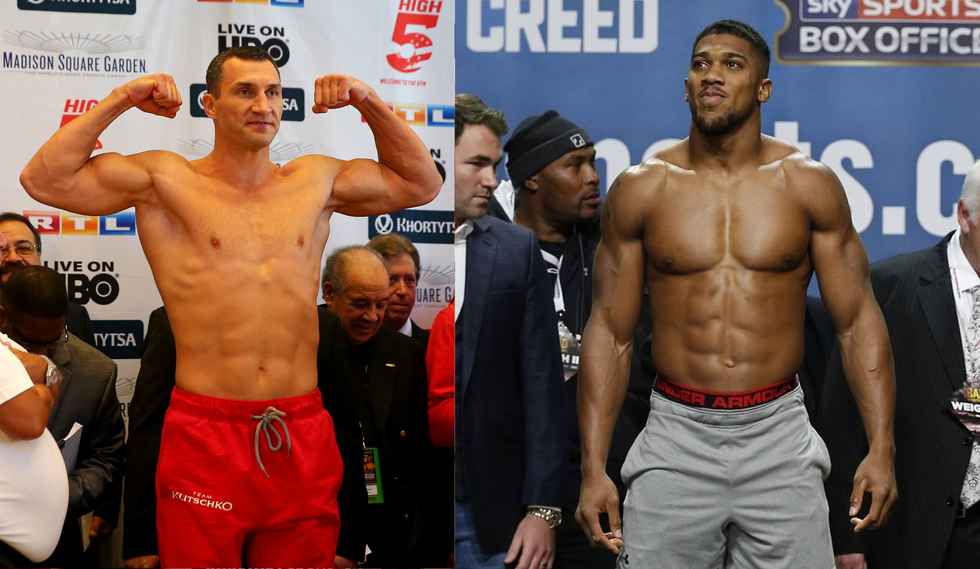Joshua vs Klitschko 2